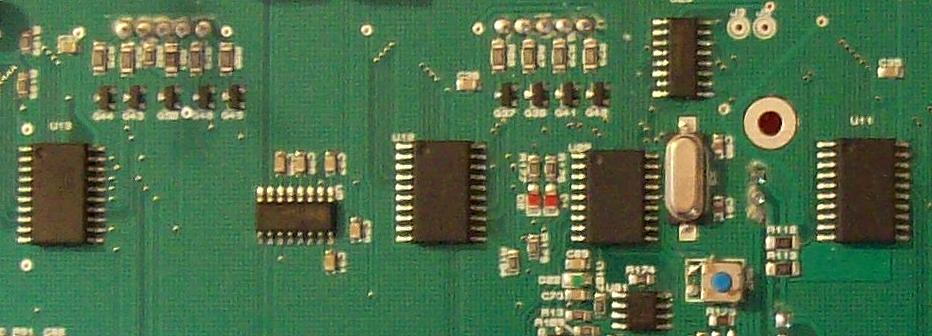 picture of microprocessor board